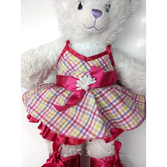Build-A-Bear Outfit Dress & Roller Glitter Shoes - Picture 3 of 10